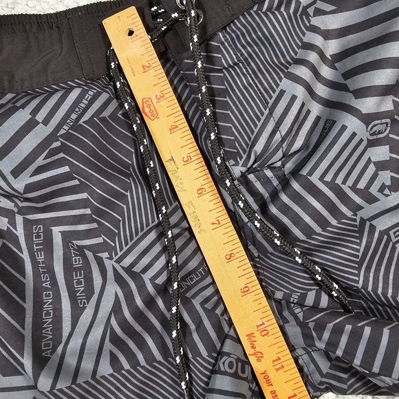 Ecko Unltd Swim Trunks Mens Small Black Mesh Lining Y2K Board Shorts‎ - Picture 6 of 14
